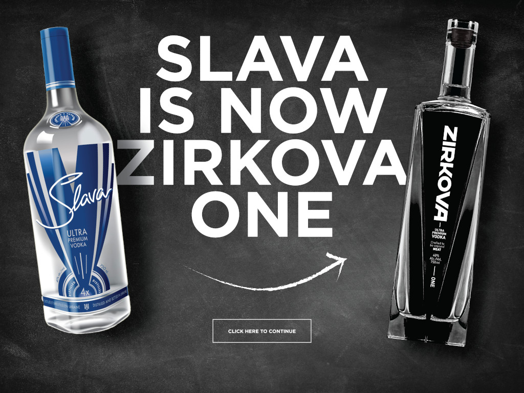 Slava Vodka is now Zirkova